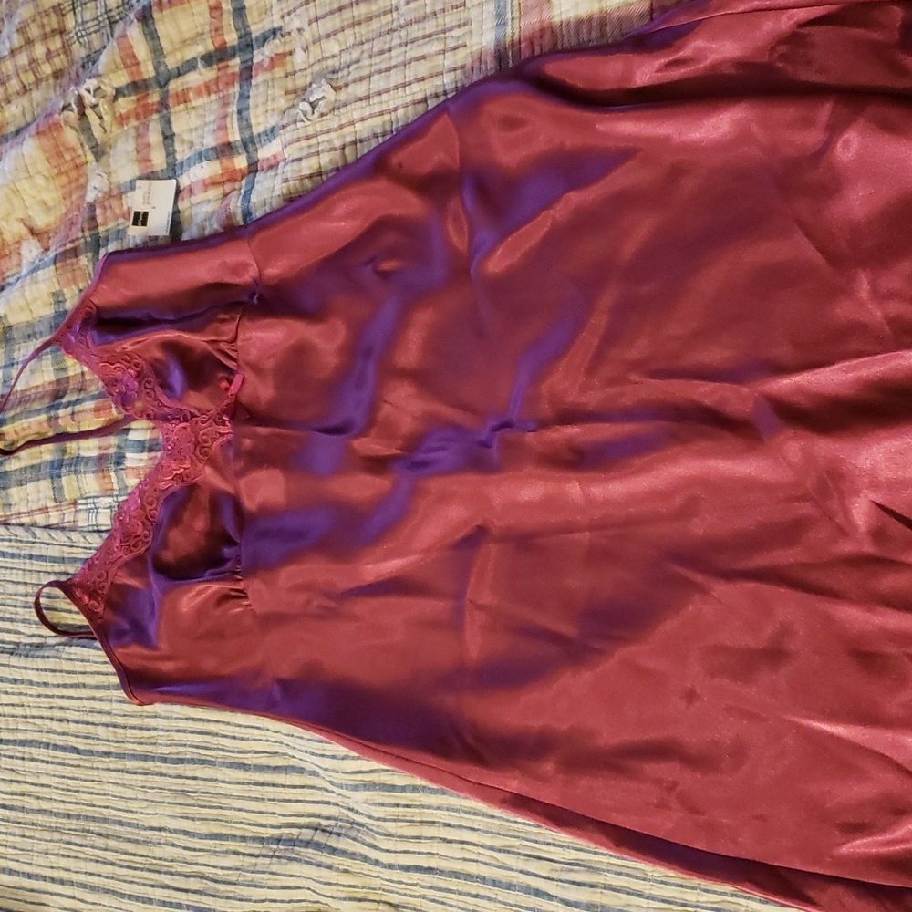 Delicates lingerie, small, cranberry color